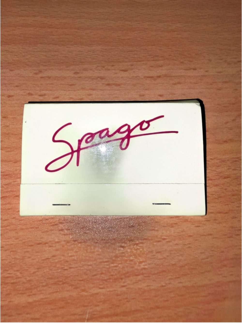 Vintage Spago Wolfgang Puck Matchbook Las Vegas Beverly Hills Unstruck